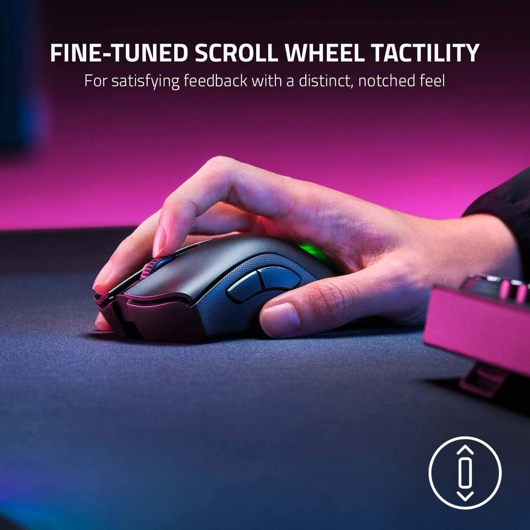 Razer DeathAdder V2 Pro – Mouse gaming inalámbrico ergonómico