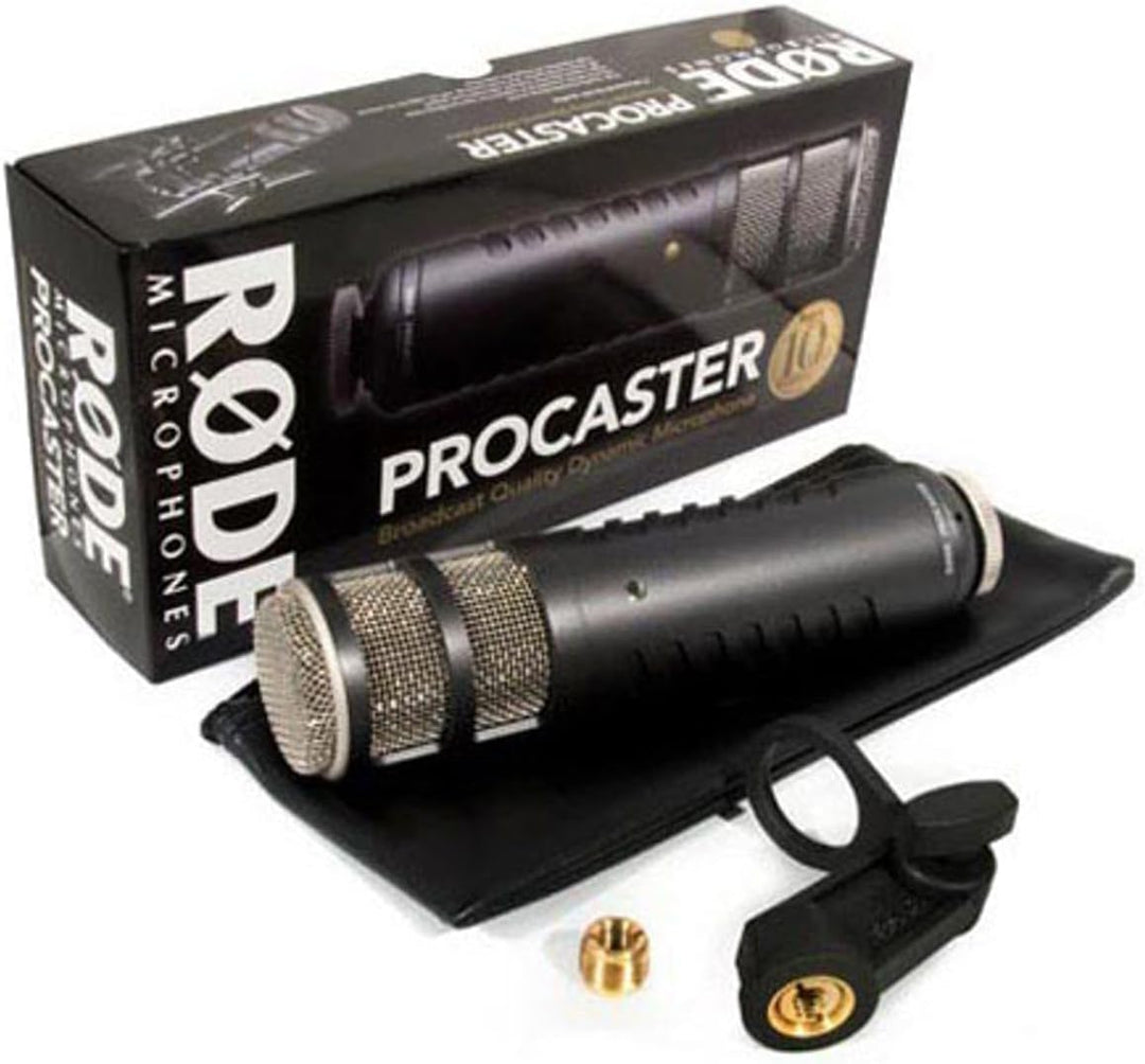 Rode Procaster Broadcast Dynamic Vocal Microphone, Black