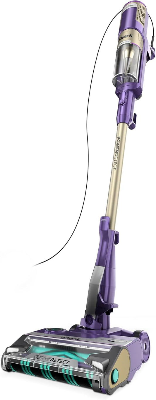 Shark POWERDETECT Ultra-Light Corded Stick Vacuum with Duoclean Technology, Self-Cleaning Brushroll for No Hair Wrap, Anti-Allergen Complete Seal, and Odor Neutralizer Technology, HZ4002