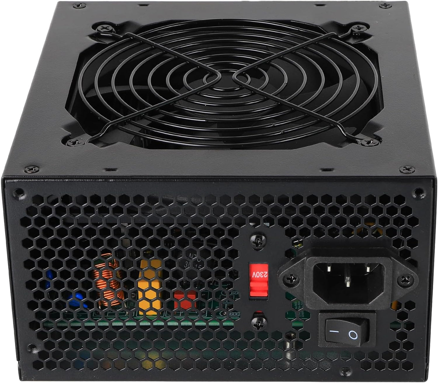 700W ATX Power Supply Non Modular PSU with 4+4 Pin Connectors Auto-Thermally Controlled 120Mm Fan, 115/220V Switch