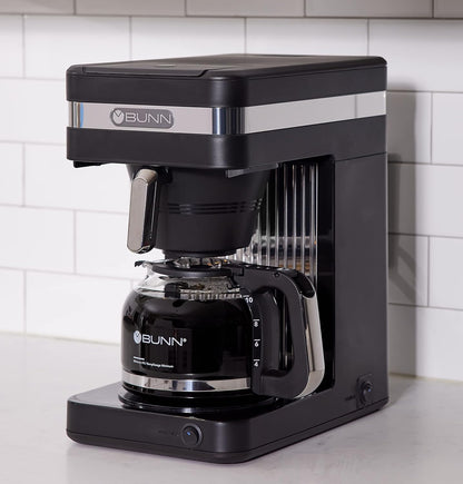 BUNN CSB2B Speed Brew Elite 10-Cup Coffee Maker, Black/Sst