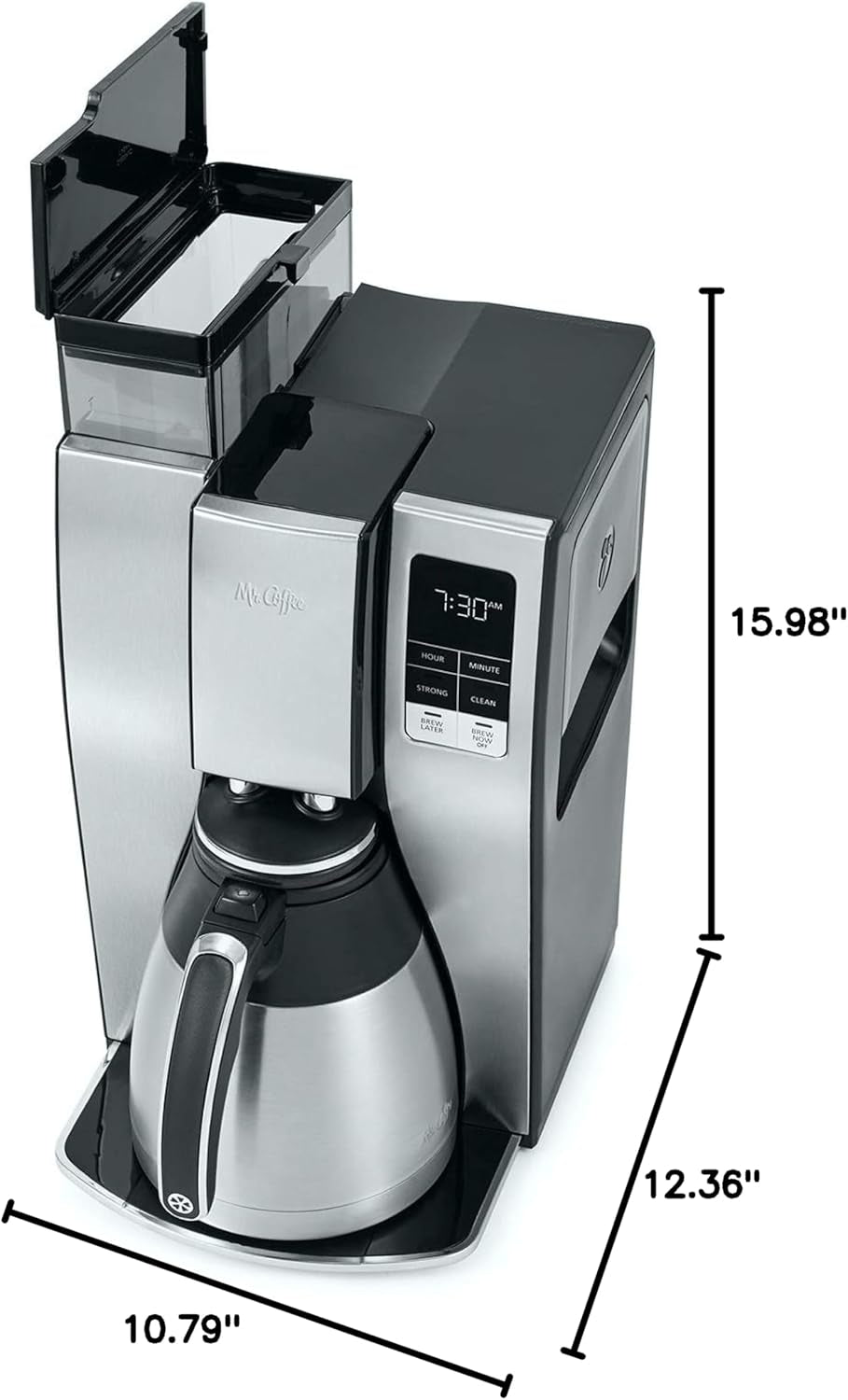 Mr. Coffee Stainless Steel 10 Cup Programmable Coffee Maker