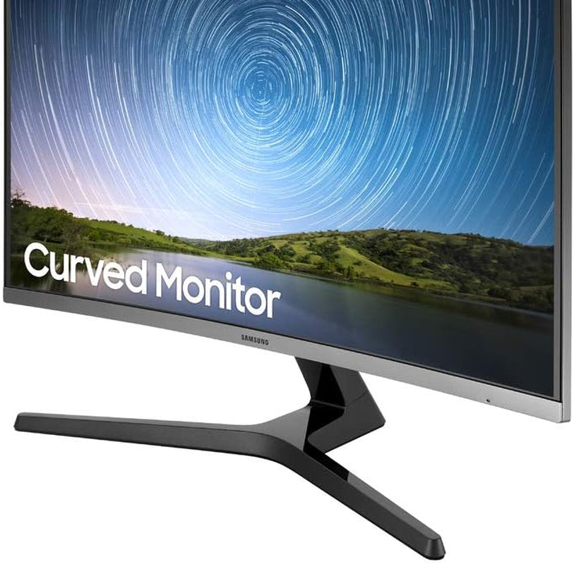 SAMSUNG 27-Inch CR50 Frameless Curved Gaming Monitor (LC27R500FHNXZA) – 60Hz Refresh, Computer Monitor, 1920 X 1080P Resolution, 4Ms Response, Freesync, Hdmi,Black