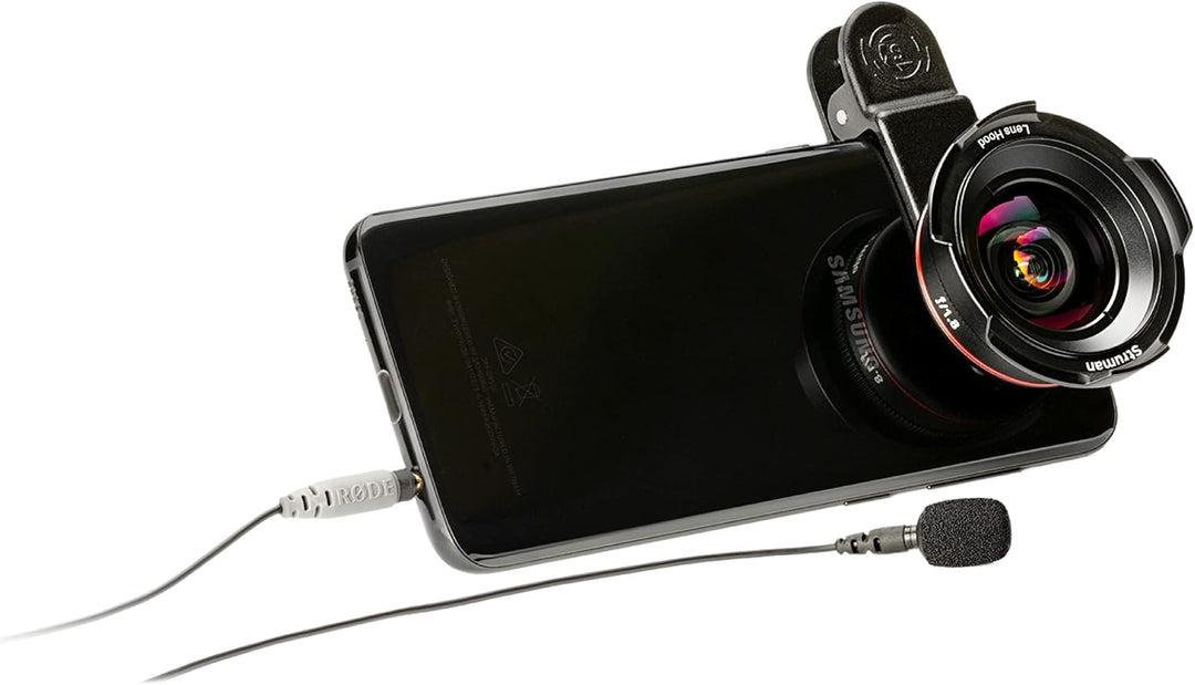 Rode Smartlav+ Lavalier Microphone for Smartphones,Black