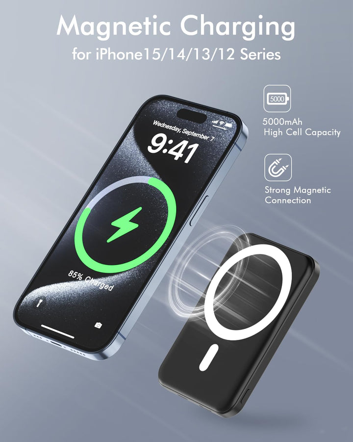 Podoru MagSafe 5000 mAh Power Bank inalámbrico 20 W USB-C