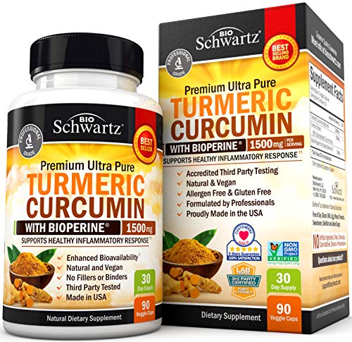 BioSchwartz Curcuma y Curcumina 1500 mg 90 capsulas