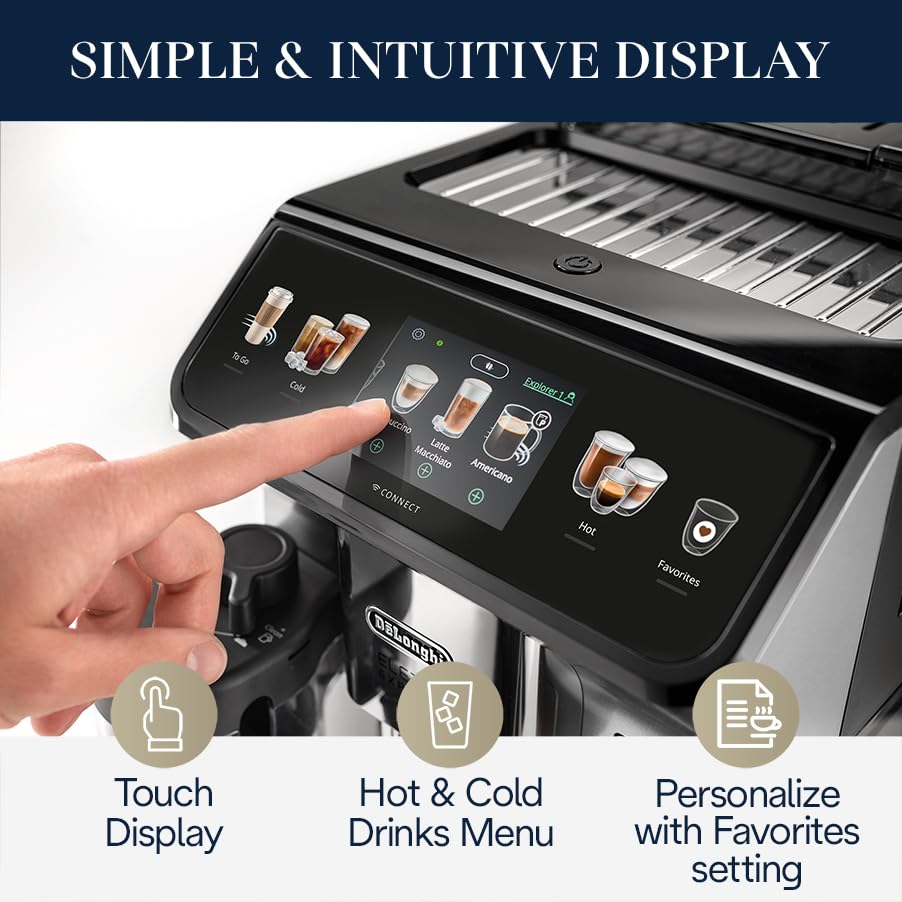 De’Longhi Eletta Explore ECAM45086S – Máquina de Espresso Superautomática