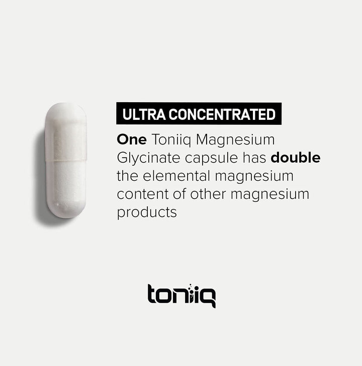 Toniiq Magnesio Glicinato 3.000 mg - 240 capsulas vegetales