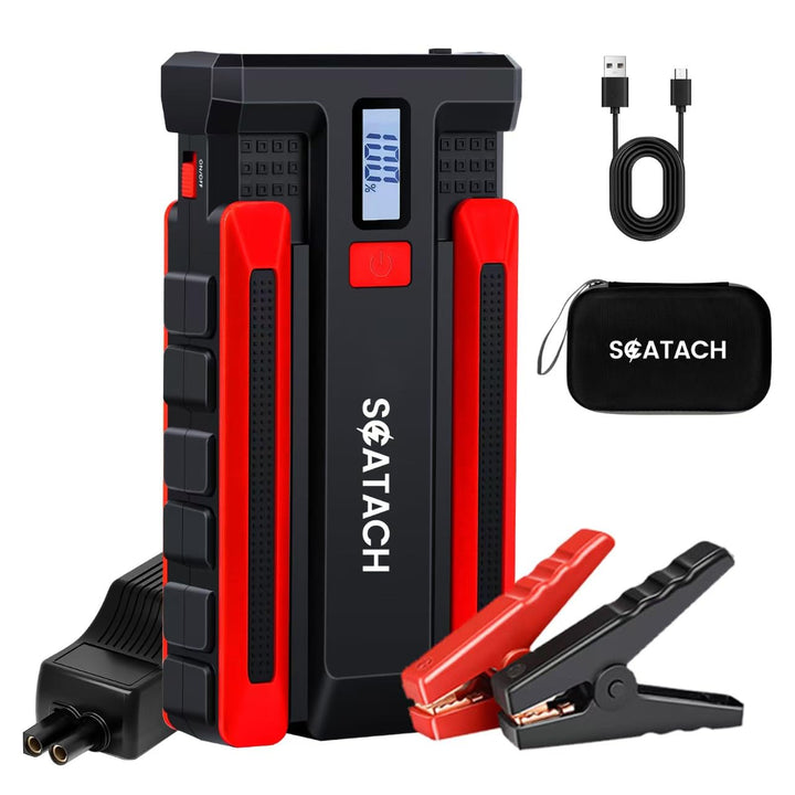 Arrancador de Bateria Scatach 002 4000A Portatil 12V