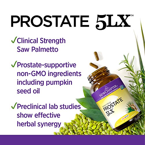 New Chapter Prostate 5LX - 180 cápsulas vegetarianas