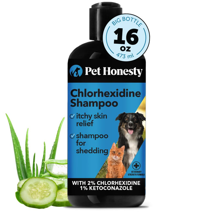 Shampoo Pet Honesty clorhexidina perros y gatos 16 oz