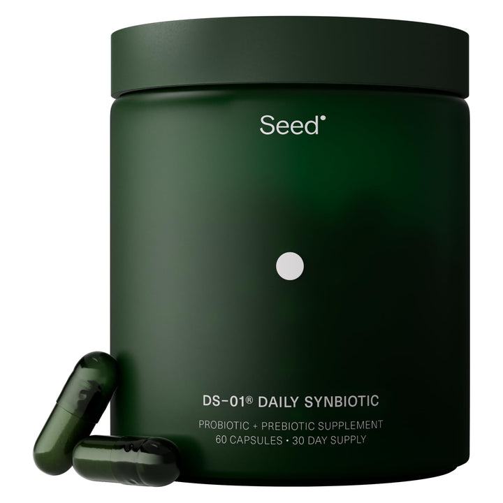 Seed DS-01 Daily Synbiotic – Probiótico + Prebiótico 60 cápsulas