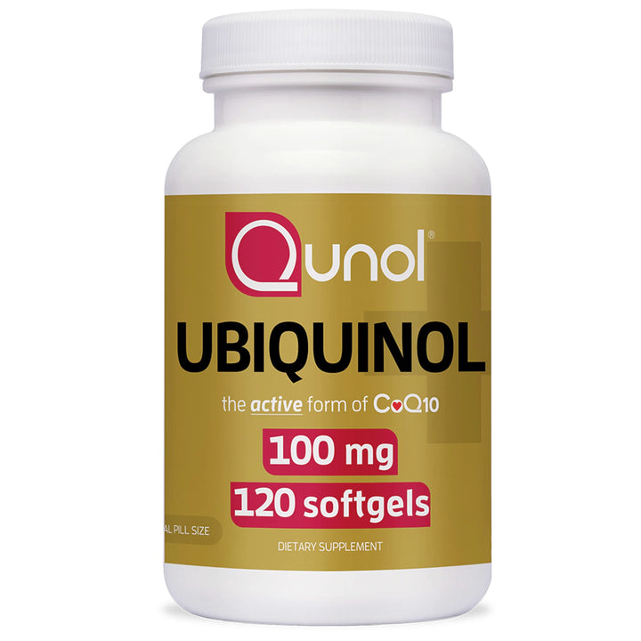 Qunol Ubiquinol 100 mg - 120 capsulas blandas