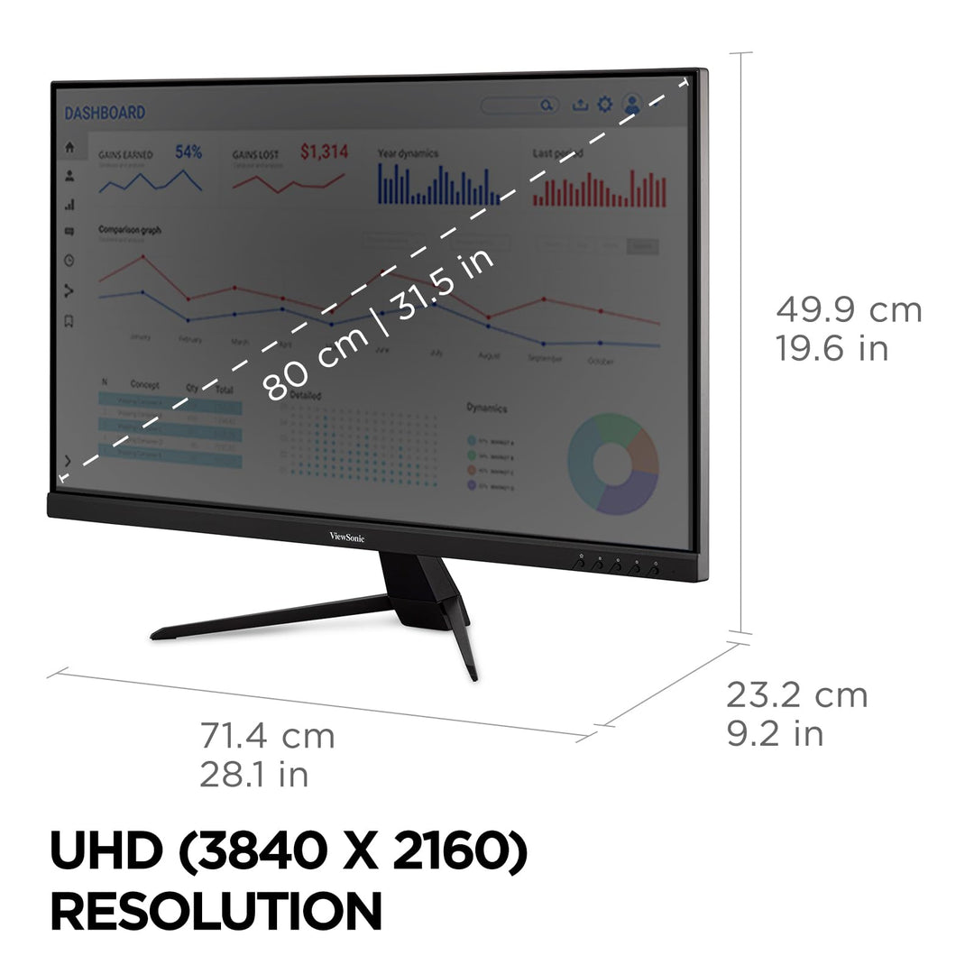 Monitor 4K ViewSonic VX3267U-4K 32" IPS HDR10 USB-C