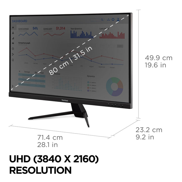 Monitor 4K ViewSonic VX3267U-4K 32" IPS HDR10 USB-C