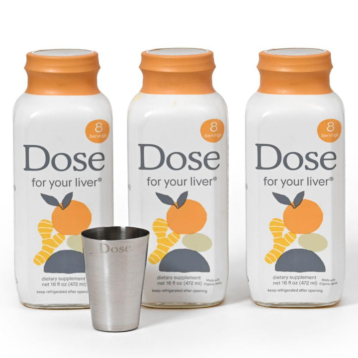 DOSE Liver Cleanse & Repair 3 Botellas 16 oz