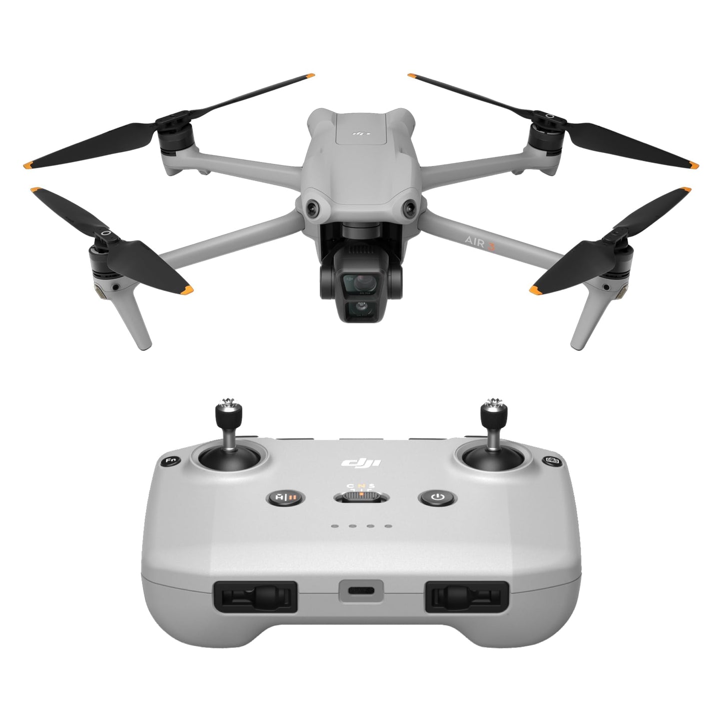 DJI Air 3 (RC-N2) – Dron Cámara Dual 4K/60fps 48 MP