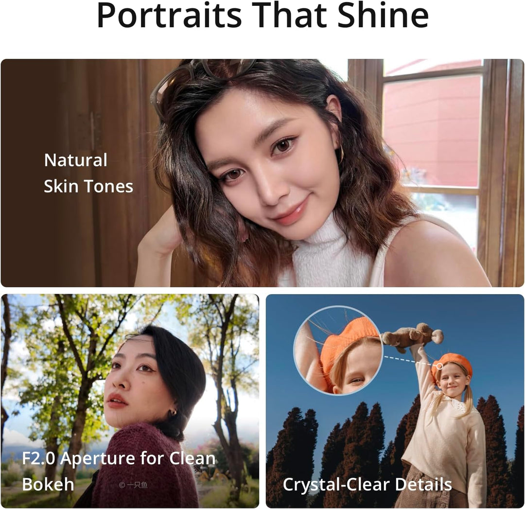 DJI Osmo Pocket 3, Vlogging Camera with 1'' CMOS & 4K/120Fps Video, 3-Axis Stabilization, Fast Focusing, Face/Object Tracking, 2" Rotatable Touchscreen, Digital Camera for Photography, Youtube