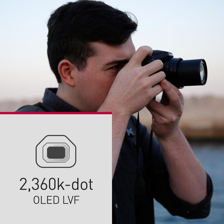 Panasonic LUMIX FZ80D Compact Camera with 20-1200Mm Zoom Lens, Point and Shoot Digital Camera with 4K Video/Photo Recording and Power Optical Image Stabilizer - DC-FZ80D