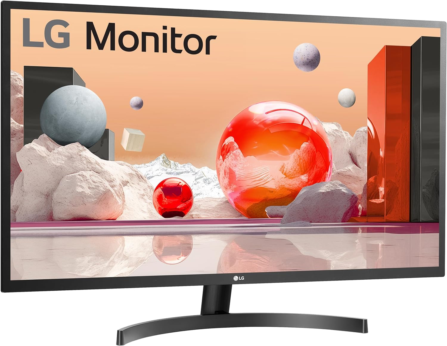 LG FHD 32-Inch Computer Monitor 32ML600M-B, IPS with HDR 10 Compatibility, Black