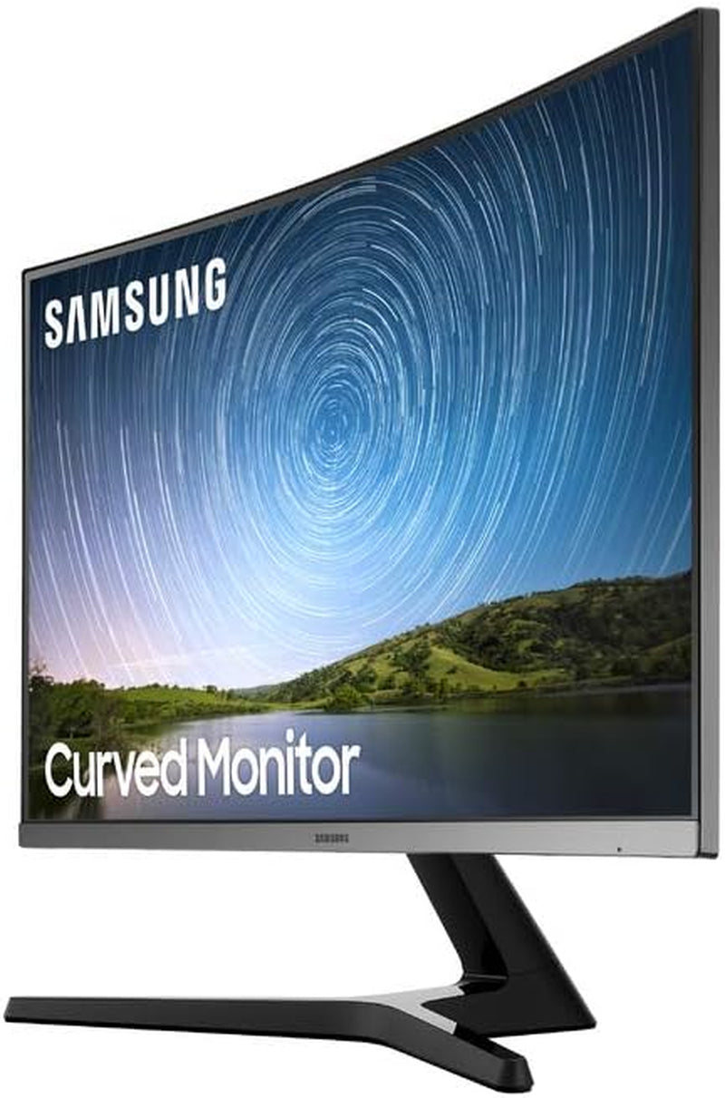 SAMSUNG 27-Inch CR50 Frameless Curved Gaming Monitor (LC27R500FHNXZA) – 60Hz Refresh, Computer Monitor, 1920 X 1080P Resolution, 4Ms Response, Freesync, Hdmi,Black