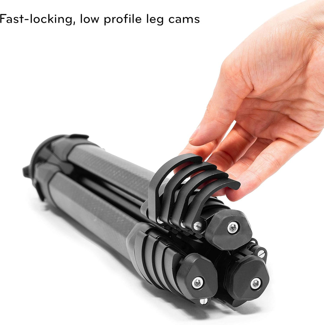 Peak Design Travel Tripod (Carbon Fiber) Ultra-Portable, Stable and Compact Professional Camera Tripod