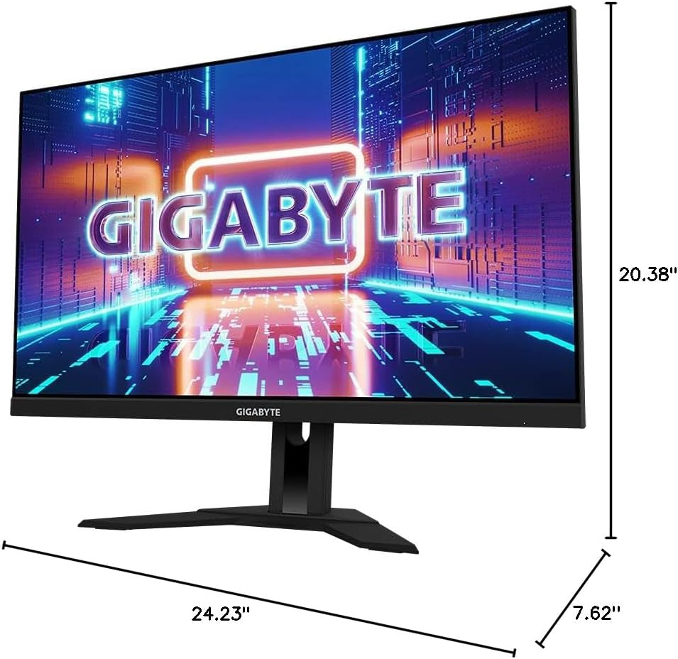 GIGABYTE M28U 28" 144Hz Gaming Monitor, 3840 X 2160 SS IPS Display, 1Ms (GTG) Response Time, 9‎4% DCI-P3, VESA Display HDR400, Freesync Premium Pro, 1X Display Port 1.4, 2X HDMI 2.1 (M28U-SA)