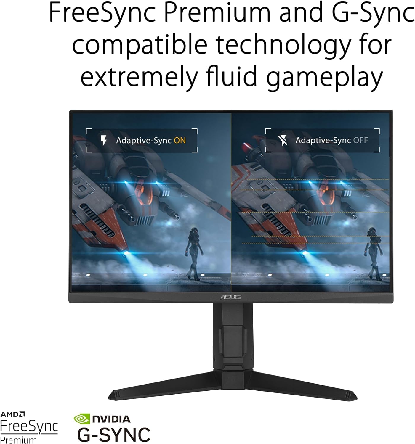 ASUS TUF Gaming 24” (23.8” Viewable) 1080P Monitor (VG249QL3A) - Full HD, 180Hz, 1Ms, Fast IPS, ELMB, Freesync Premium, G-SYNC Compatible, Speakers, Displayport, Height Adjustable, 3 Year Warranty