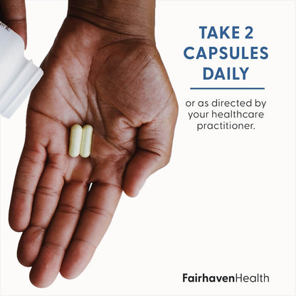 Fairhaven Health Motilityboost for Men | Prenatal Male Fertility Supplement for Motility Strength | Pre-Conception for Him Includes L-Carnitine, Vitamin B12, B6, Coq10 and Quercetin | 60 Capsules