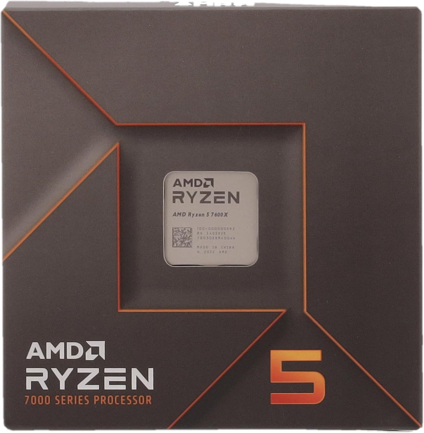 AMD Ryzen 5 7600X 6-Core, 12-Thread Unlocked Desktop Processor