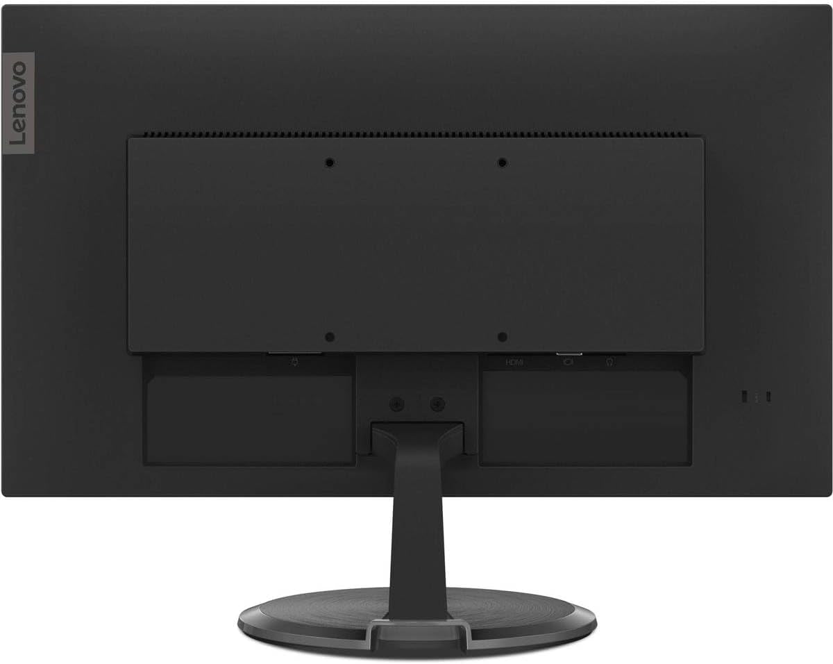 Lenovo D22E-20 Monitor, 21.45” FHD Display, Customizable Tilt Stand, HDMI and VGA Ports, 250 Cd/M² Brightness, Flicker-Free, 75Hz Refresh Rate, AMD Freesync, Raven Black