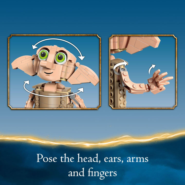 LEGO 76421 Harry Potter Dobby Elfo Domestico Coleccionable