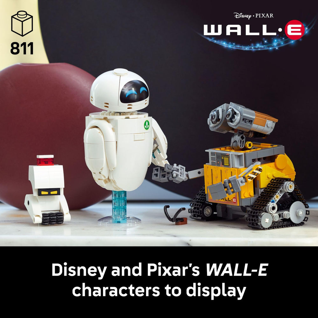 LEGO 43279 Wall-E y EVE Disney Pixar Set Coleccionable