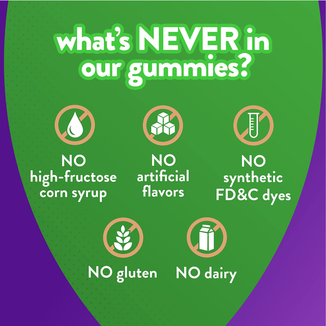 Gomitas de Fibra Vitafusion Fiber Well – 90 unidades (sin azúcar)