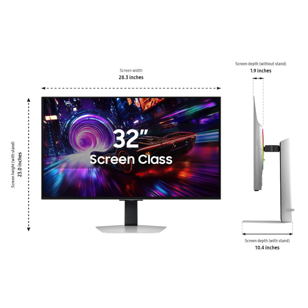Monitor Gamer Samsung Odyssey G8 QD-OLED 32" 4K 240Hz HDR
