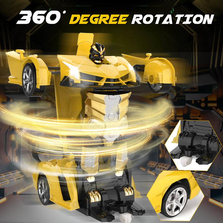 Carro Robot Dolanus RC Transformable con Luces y Control