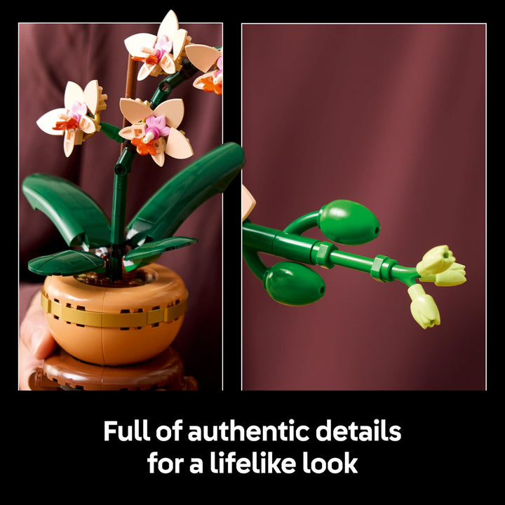 LEGO 10343 Botanicals Mini Orquidea Decorativa