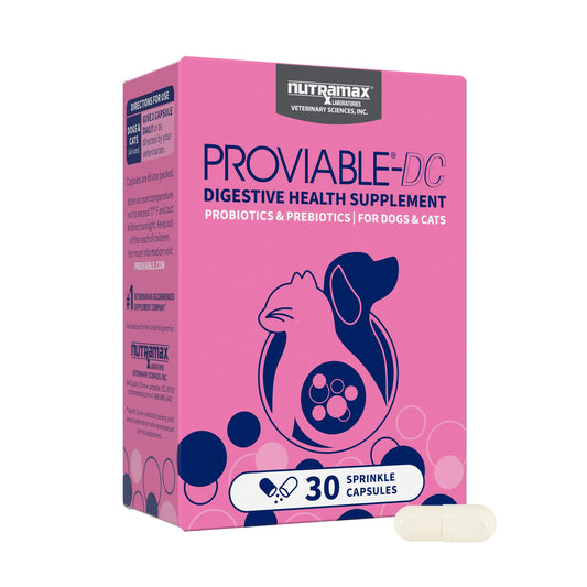 Nutramax Proviable – Probiótico Multi-Strain para Perros y Gatos