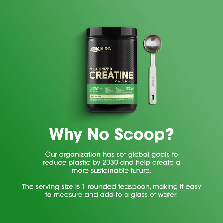 Creatina Micronizada Optimum Nutrition – Monohidrato 100 %, 600 g