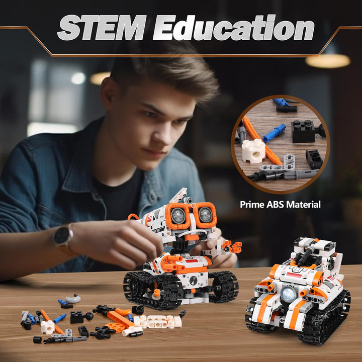 Robot Kyanio 3 en 1 RC STEM con Control y App Educativa