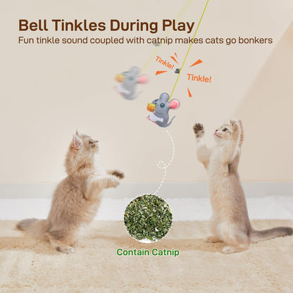 Set Potaroma CFT-5 Juguetes Interactivos Colgantes para Gatos