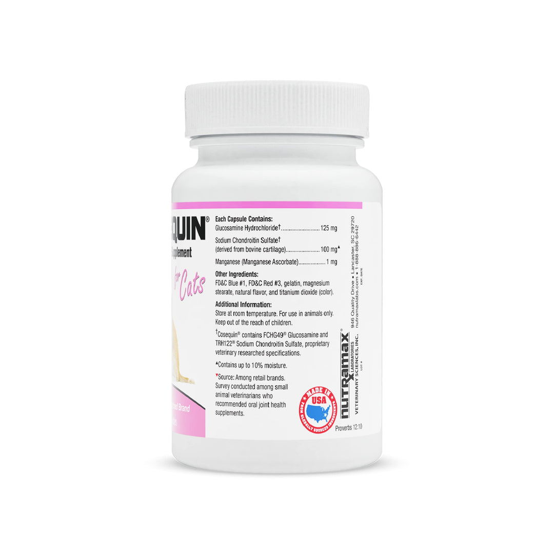 Cosequin Nutramax gatos salud articular 80 capsulas