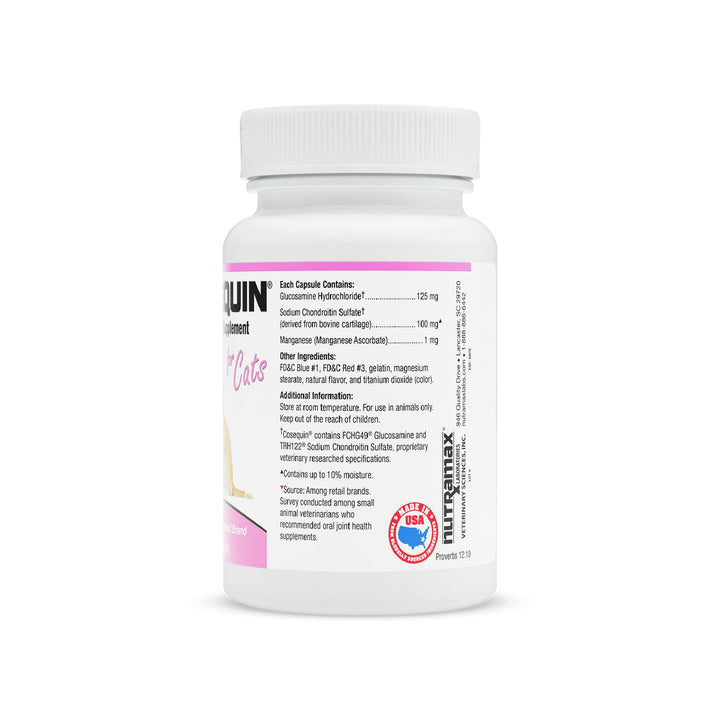 Cosequin Nutramax gatos salud articular 80 capsulas