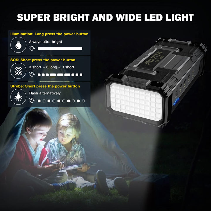 Arrancador de Bateria Avapow A68 6000A Portatil 12V