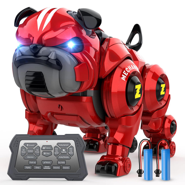 Perro Robot Lterfear Rc Programable con Luces y Musica