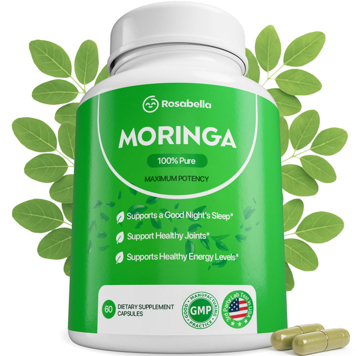 Rosabella Moringa 800 mg 60 Capsulas | Superalimento Verde