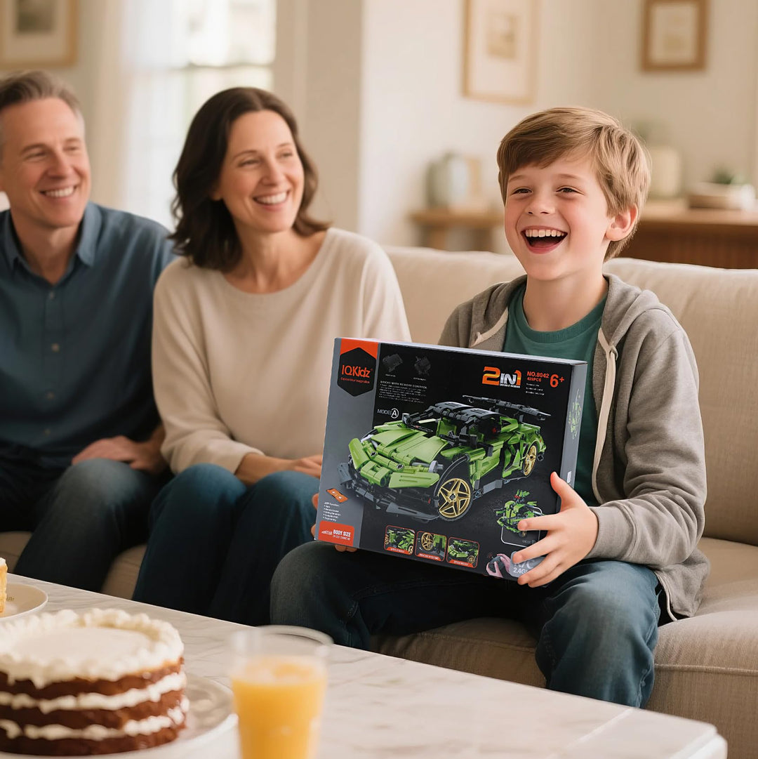 Carro Robot IQKidz 2 en 1 RC de Bloques STEM Educativo