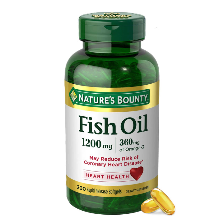 Nature’s Bounty Aceite de Pescado 1.200 mg - 200 softgels