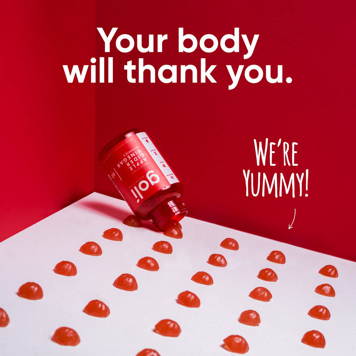 Gomitas Vinagre de Sidra de Manzana Goli – 60 unidades