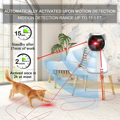 Laser YVE LIFE LZR-4 Automatico Recargable con Sensor para Gatos